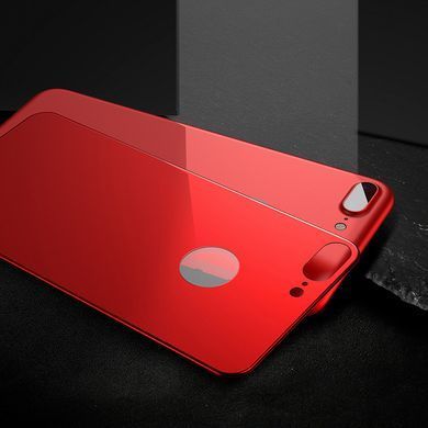 Захисне скло 4D Metal Back для iPhone 7 Plus (на задню кришку)