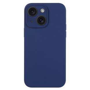 Силиконовый чехол Liquid Silicone Case Apple iPhone 15 Plus Blue