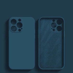Силиконовый чехол Liquid Silicone Case Apple iPhone 16 Pro Blue