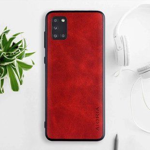 Шкіряний чохол AIORIA Vintage для Samsung Galaxy A31 red