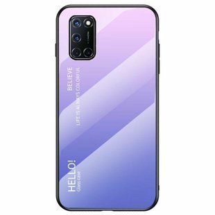 Чехол Oppo A52 Gradient Hello Pink Purple