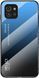 Чехол Samsung Galaxy A03 Gradient Hello Blue Black