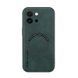 Шкіряний чохол OLGE з MagSafe для OnePlus 13T Green