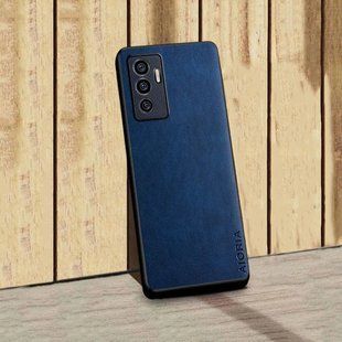 Шкіряний чохол AIORIA Vintage для Realme C65 4G blue