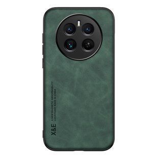 Шкіряний чохол Sheepskin з магнітом для Realme 12 Plus 5G Green