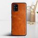 Кожаный чехол AIORIA Vintage для Samsung Galaxy A71 orange