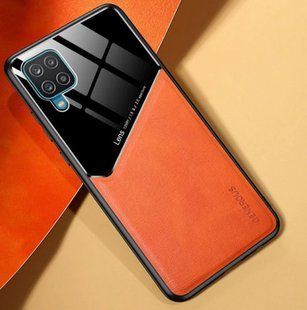 Бизнес чехол бампер GENEROUS для Realme 8 4G / Realme 8 Pro 4G из стекла и искусственной кожи