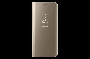 Чохол Clear View Standing Cover для Samsung Galaxy M33 5G Gold