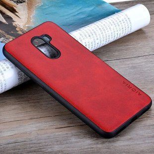 Кожаный чехол AIORIA Vintage для Xiaomi Pocophone F1 red