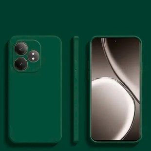 Силиконовый чехол Liquid Silicone Case Realme GT Neo 6 SE Dark green