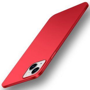 Чехол MSVII для Apple iPhone 14 Plus (поликарбонат) Red