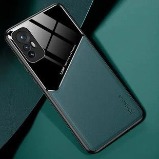 Бізнес чехол бампер GENEROUS для Xiaomi 12 Pro зі скла і штучної шкіри