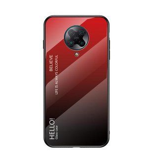 Чохол Xiaomi Poco F2 Pro Gradient Hello Red Black
