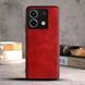 Кожаный чехол AIORIA Vintage для Xiaomi Poco X6 red