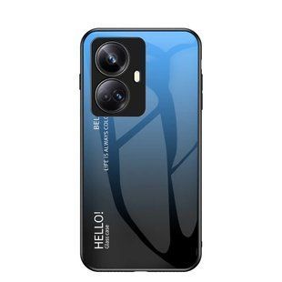 Чохол Realme 10 Pro Plus 5G Gradient Hello Blue Black