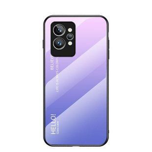 Чохол Realme GT2 Gradient Hello Pink Purple