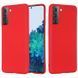 Силіконовий чохол Liquid Silicone Case Samsung Galaxy S21